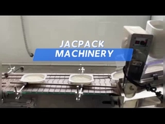 Sistema di sigillamento del vassoio del riso MAP con sistema di controllo PLC e consumo di energia di 2,2 kW