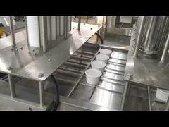 Sistema di controllo PLC macchina di sigillamento automatico del vassoio argento per contenitori alimentari di porridge