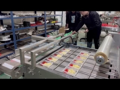 Macchina per sigillare i vassoi del cibo cotto, 380V per sigillare i vassoi del pranzo