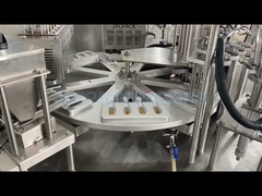 Automatico rotativo Coppa di riempimento sigillatore cucchiaio Coppa di miele di riempimento imballaggio di plastica