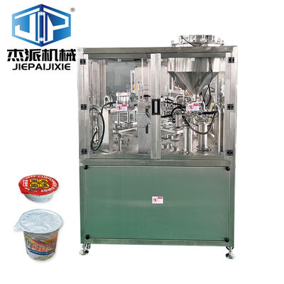 comprare Controllo automatico PLC HMI Yogurt succo d'acqua salsa miele crema di riempimento e sigillatura macchina online manufacture