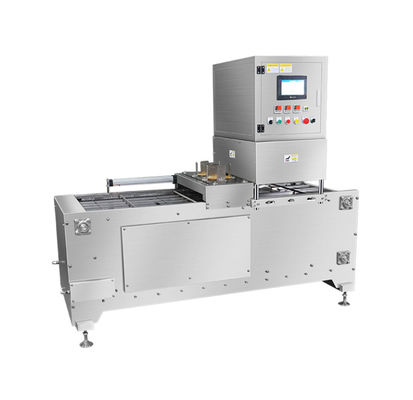20 m/min Macchina automatica di imballaggio a vassoio per carne fresca e formaggio