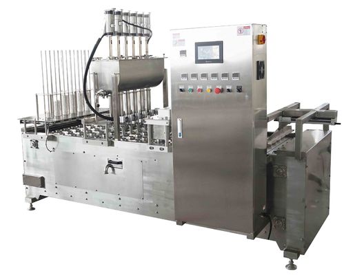 2.2KW macchina automatica di sigillamento di tazze di plastica macchina di riempimento liquido ad alta precisione