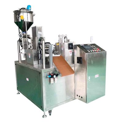 Automatico rotativo Coppa di riempimento sigillatore cucchiaio Coppa di miele di riempimento imballaggio di plastica