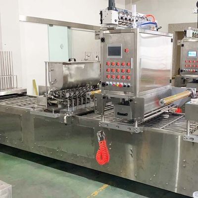 Macchina di imballaggio del vassoio del pasto 3.5kw per contenitore di fast food per insalate