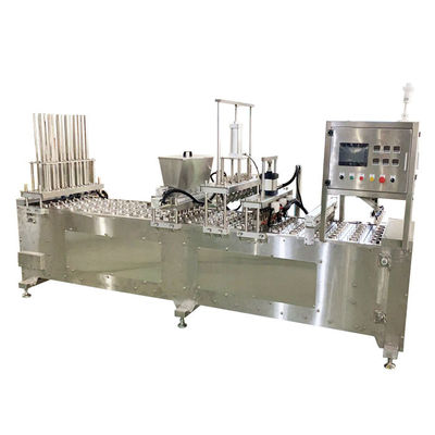 Macchina di imballaggio per riempimento di tazze da 50 Hz 20-50 tazze/min. Per imballaggio di gelatina industriale