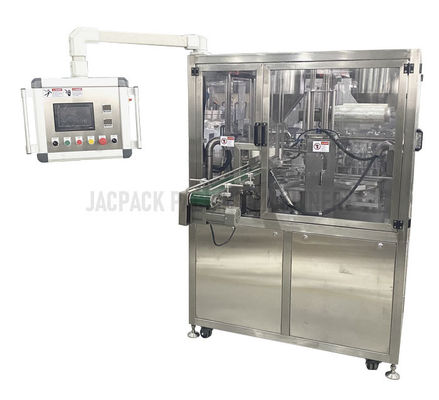 Macchina di sigillamento per riempimento di tazze di plastica da 100-500 ml 2.2KW Per imballaggio